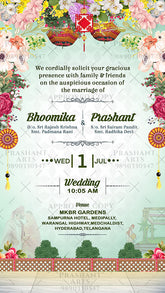 NT-004 | Celebrate Love in Style: Explore Indian Wedding Invitation Ideas